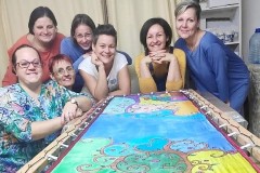 csapatepito selyemsalfestes